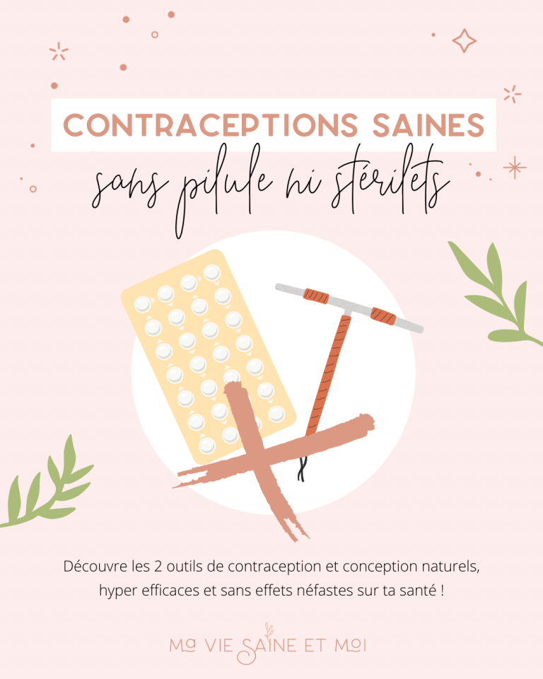 Les 2 Contraceptions naturelles sans hormone ni stérilet en cuivre Ma vie saine & moi